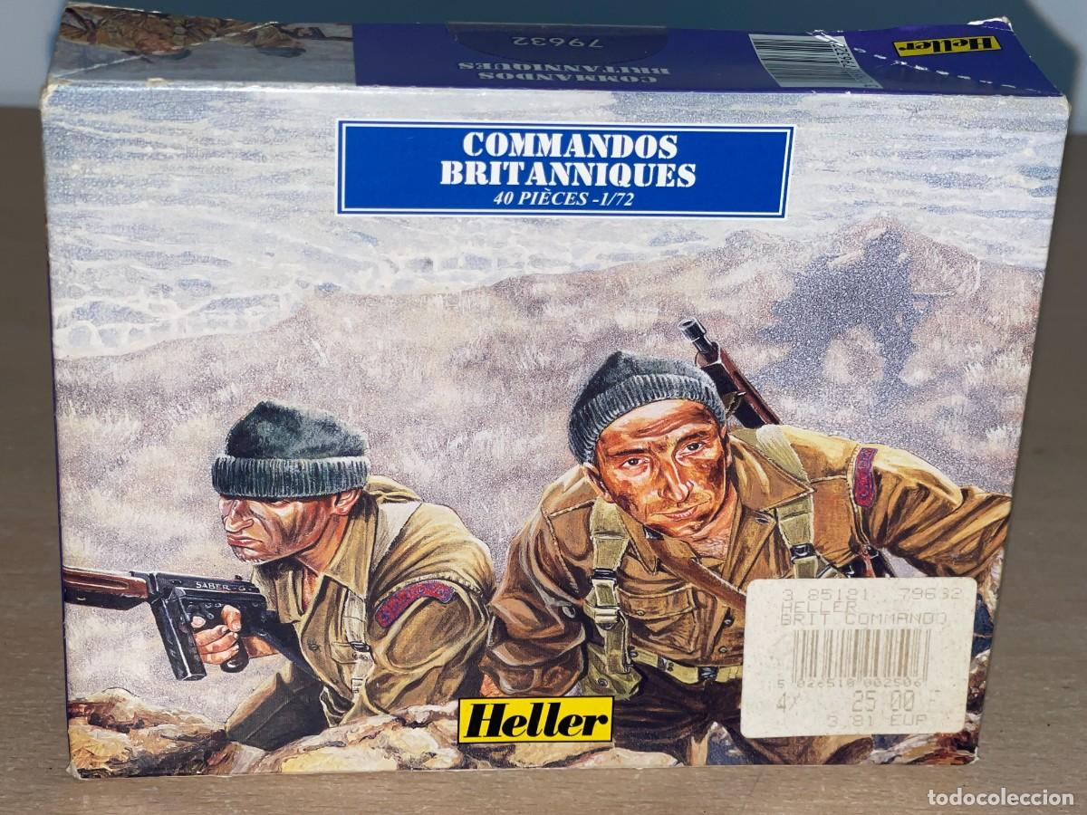 Juguetes Antiguos: Heller WWII British Commandos Ref. 79632 caja soldados 1/72 Comandos Brit&aacute;nicos Ingleses 2&ordf;GM