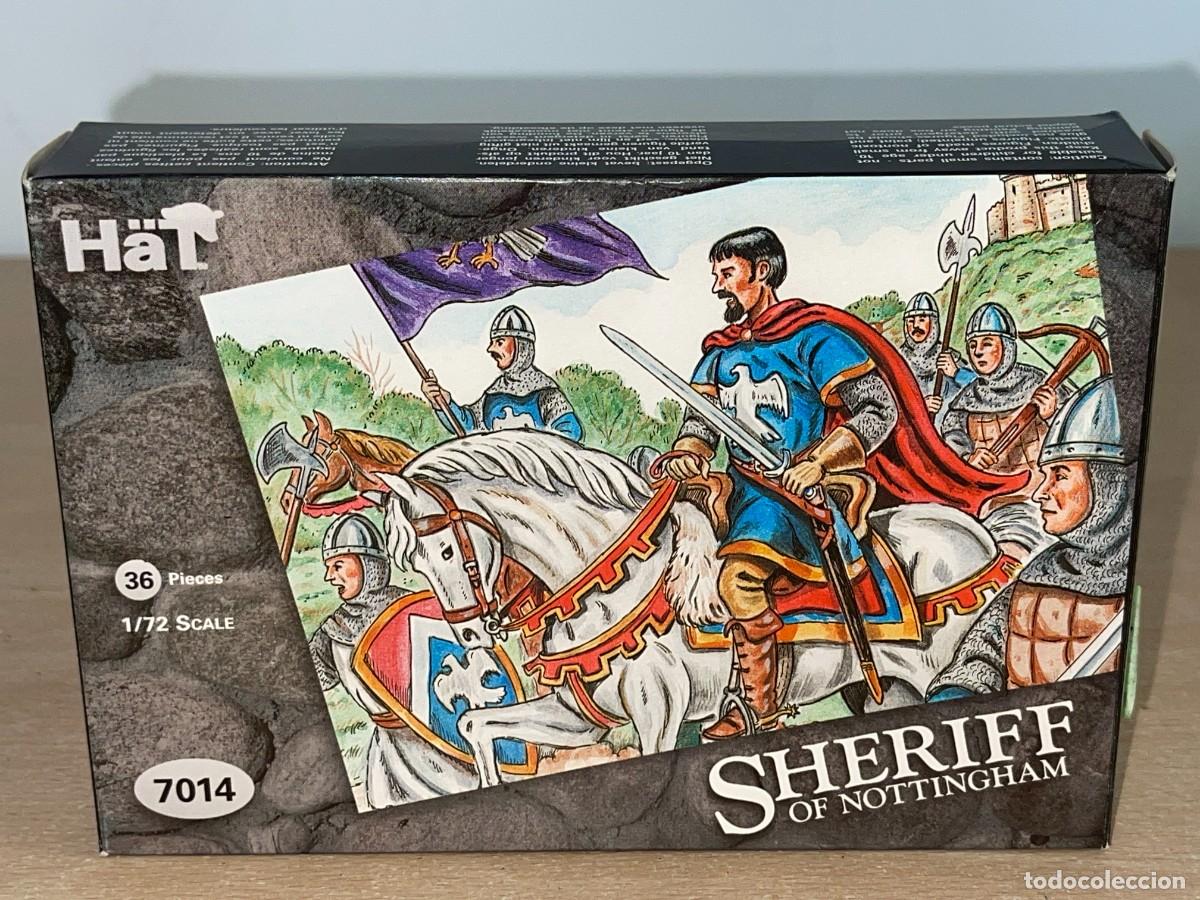 Juguetes Antiguos: H&auml;T HaT 1:72 Sheriff of Nottingham Ref. 7014 model kit 1/72 scale figures Robin Hood Sherwood Forest