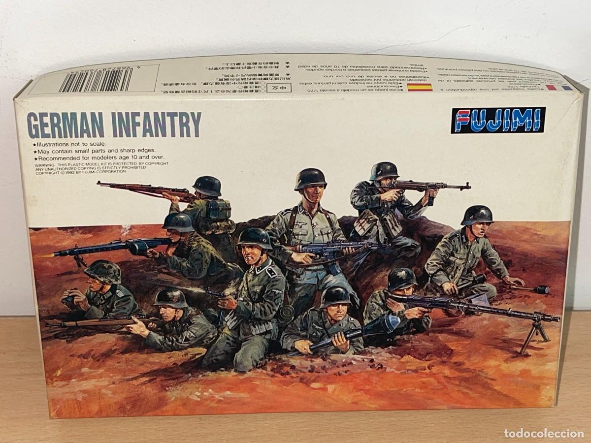 Juguetes Antiguos: Fujimi German Infantry Ref. 76025 caja soldados 1/76 2&ordf;GM Infanteria Alemana 1:76 WWII