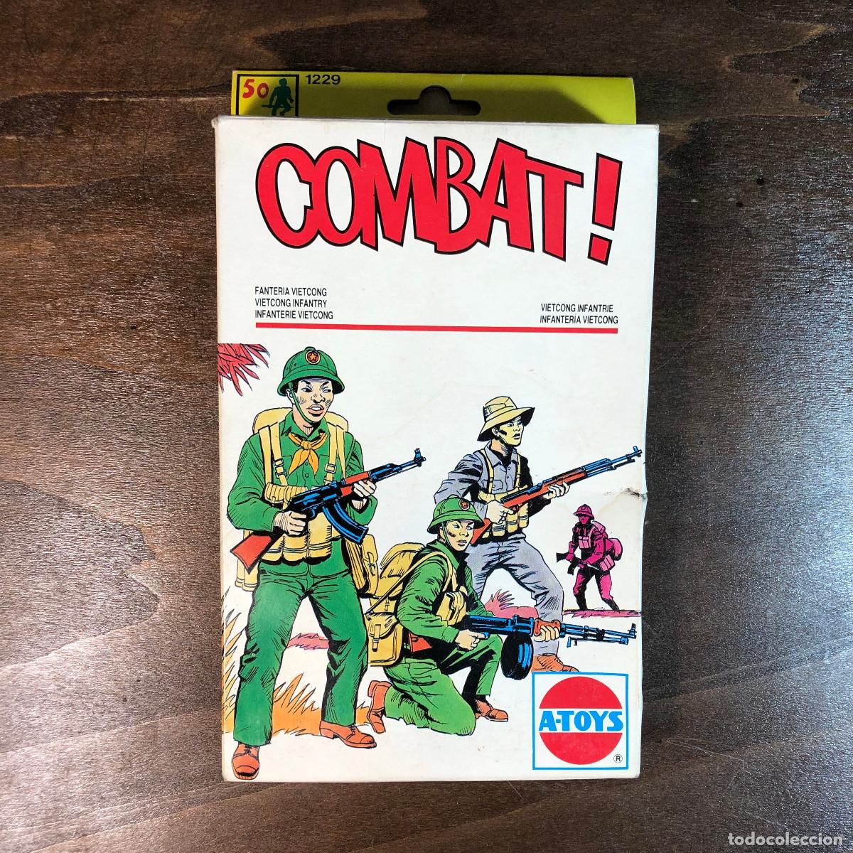 Juguetes Antiguos: A-Toys ESCI, Soldados Vietcong 1/72 COMPLETO con caja original, a&ntilde;os 80