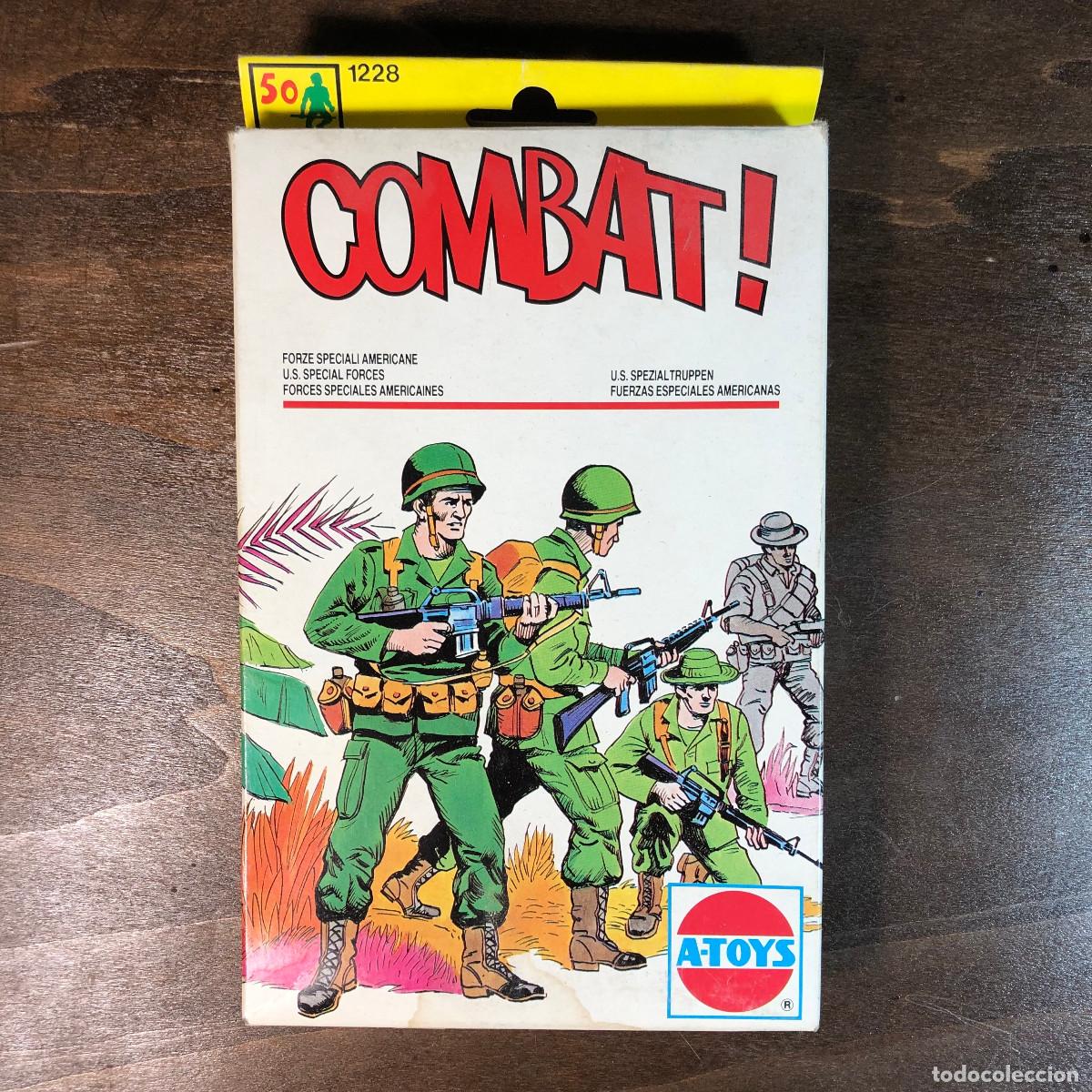 Juguetes Antiguos: A-Toys ESCI, Soldados U.S. Special Forces Vietnam 1/72 COMPLETO con caja original, a&ntilde;os 80