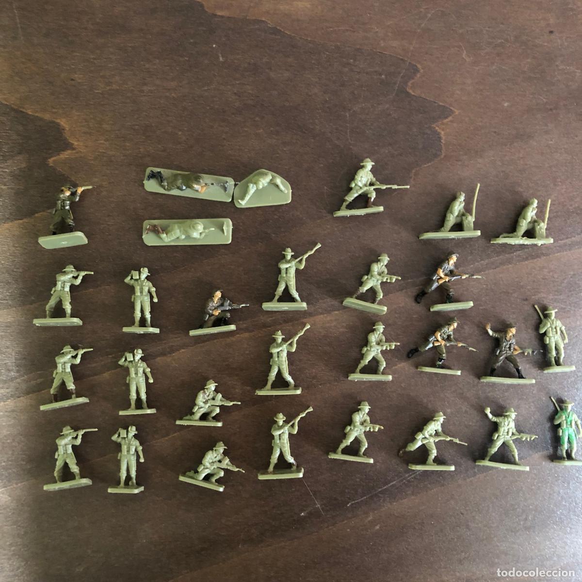 Juguetes Antiguos: AIRFIX Lote soldados Australian Infantry WWII Escala HO 1/72 Ref. 01750