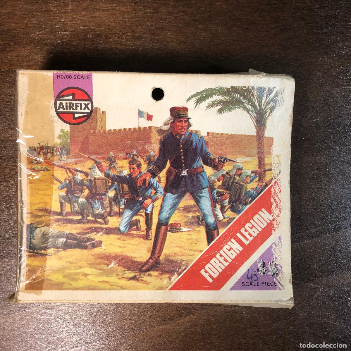 Juguetes Antiguos: AIRFIX caja soldados Foreign Legion Escala 1/72 Ref. 01710, a&ntilde;os 70