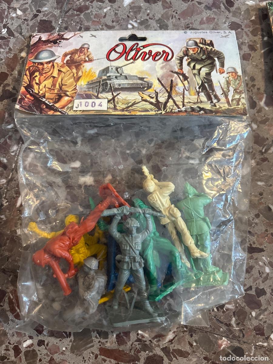 Juguetes Antiguos: Bolsa Soldados Juguetes Oliver