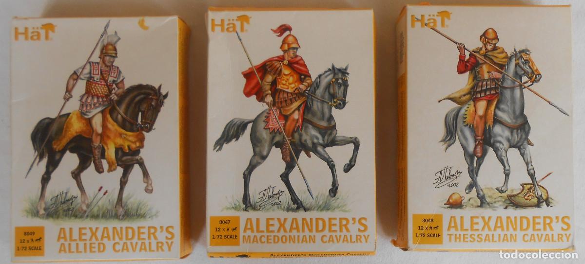 Juguetes Antiguos: Soldaditos miniatura 1/72 caballer&iacute;a Alejandro Tesalia/ Macedonia/Aliada