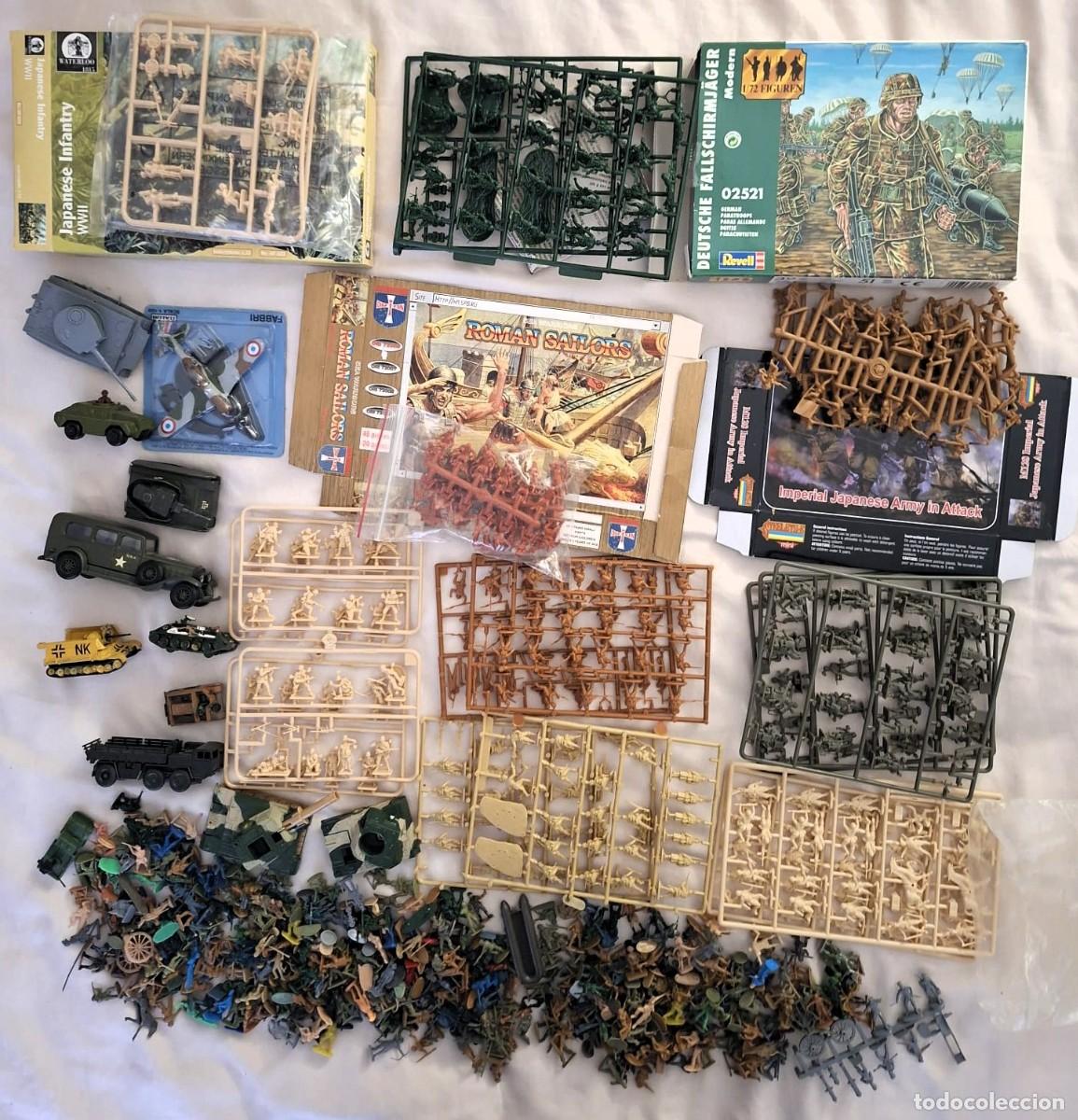 Old Toys: LOTE DE 850 SOLDADOS 1/72 MATCHBOX, AIRFIX, ESCI, ATLANTIC...