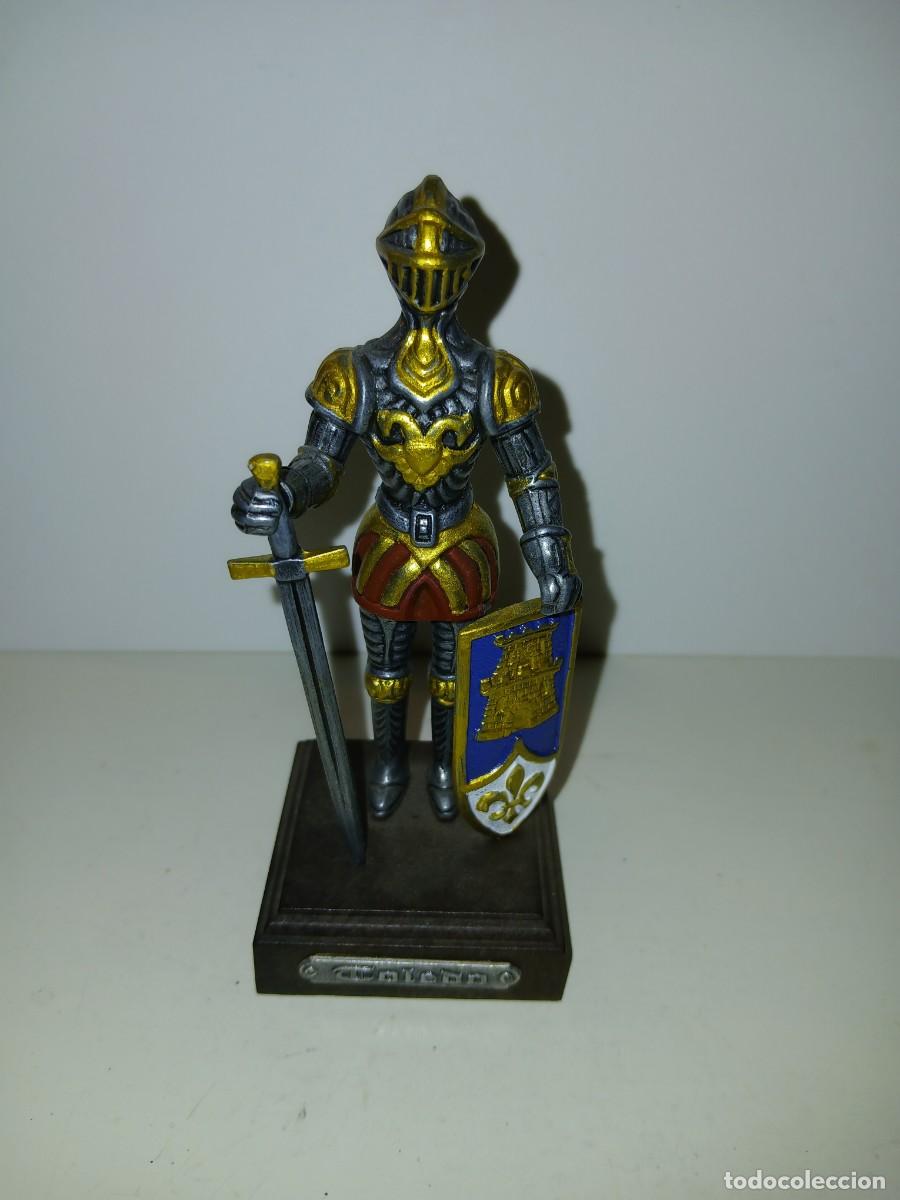 Giochi Antichi: SOLDADO MEDIAVAL CON PEANA DE MADERA TOLEDO