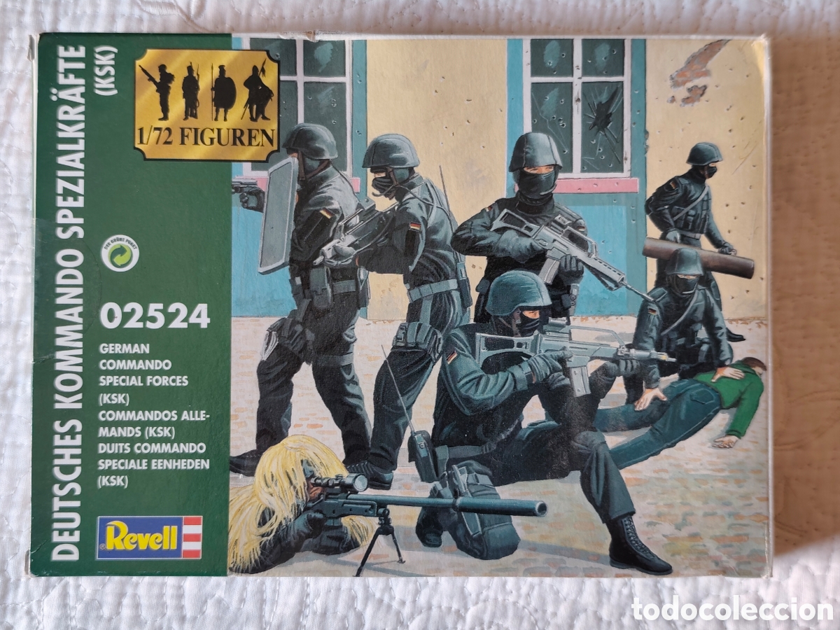Juguetes Antiguos: Comandos fuerzas especiales alemanas 1/72 Revell