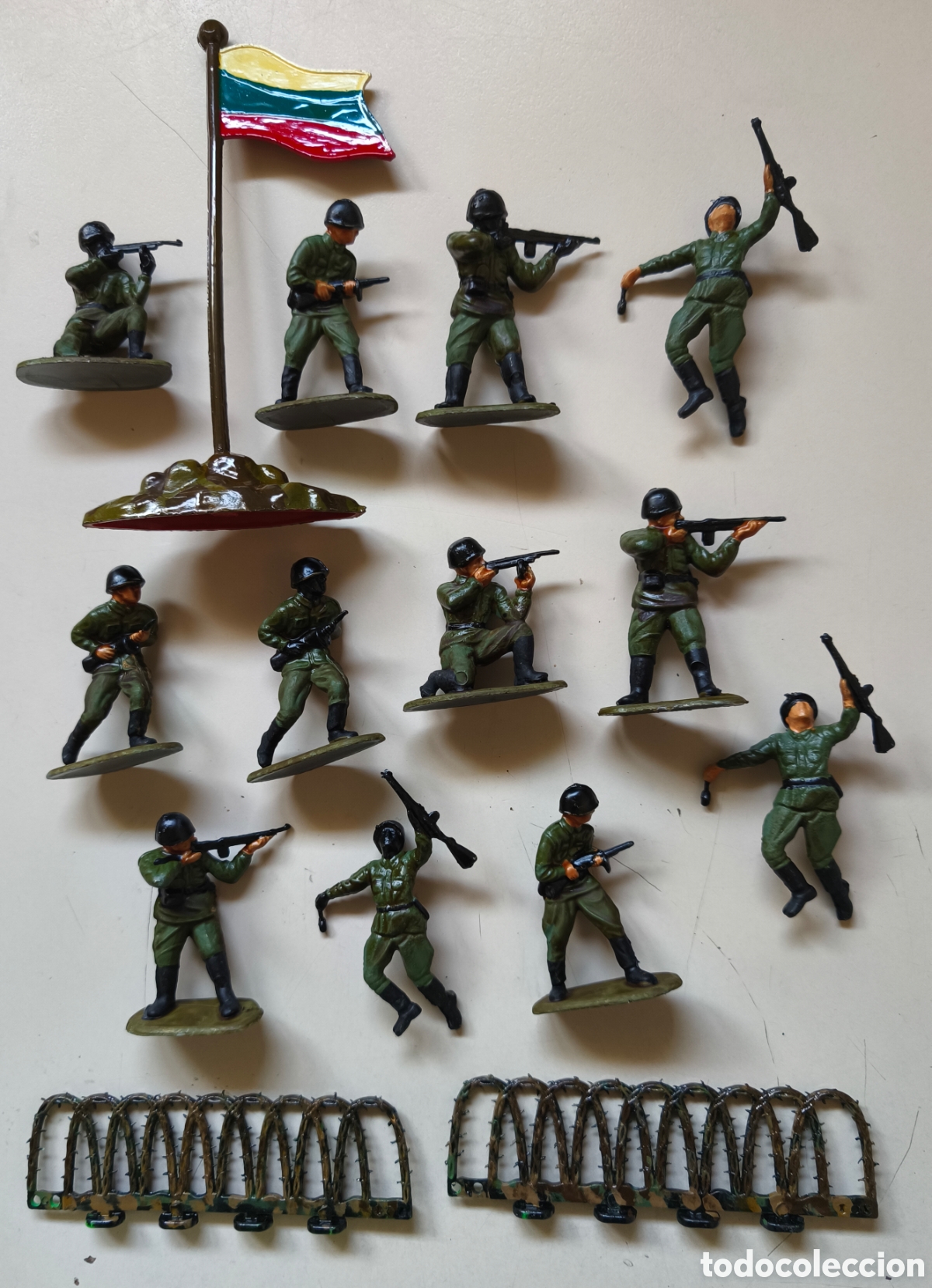 Juguetes Antiguos: Soldados del mundo. Infanter&iacute;a Rusa