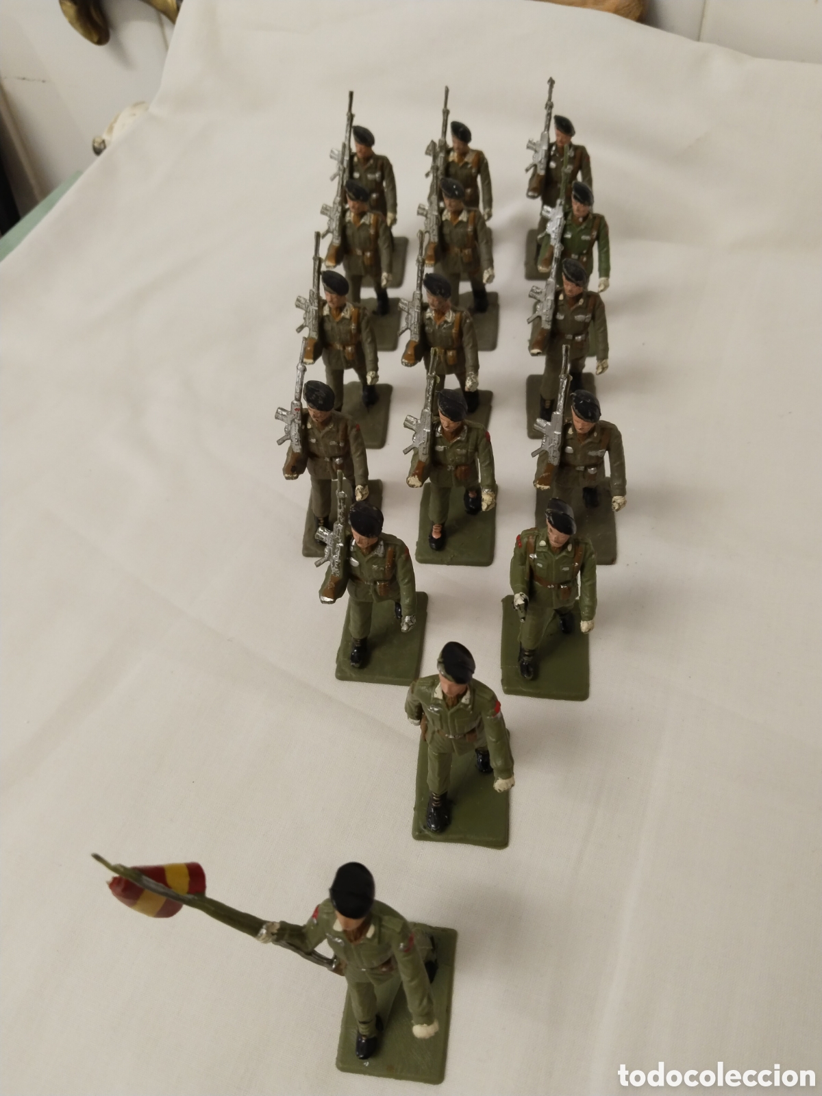 Juguetes Antiguos: Colecci&oacute;n soldados Ejercito de Tierra