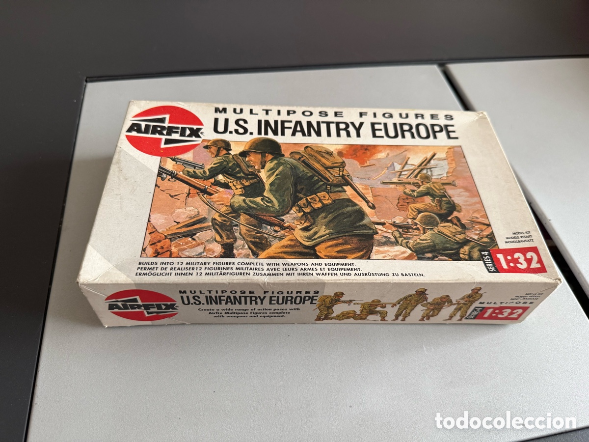 Juguetes Antiguos: AIRFIX. U.S. INFANTRY EUROPE. 1:32