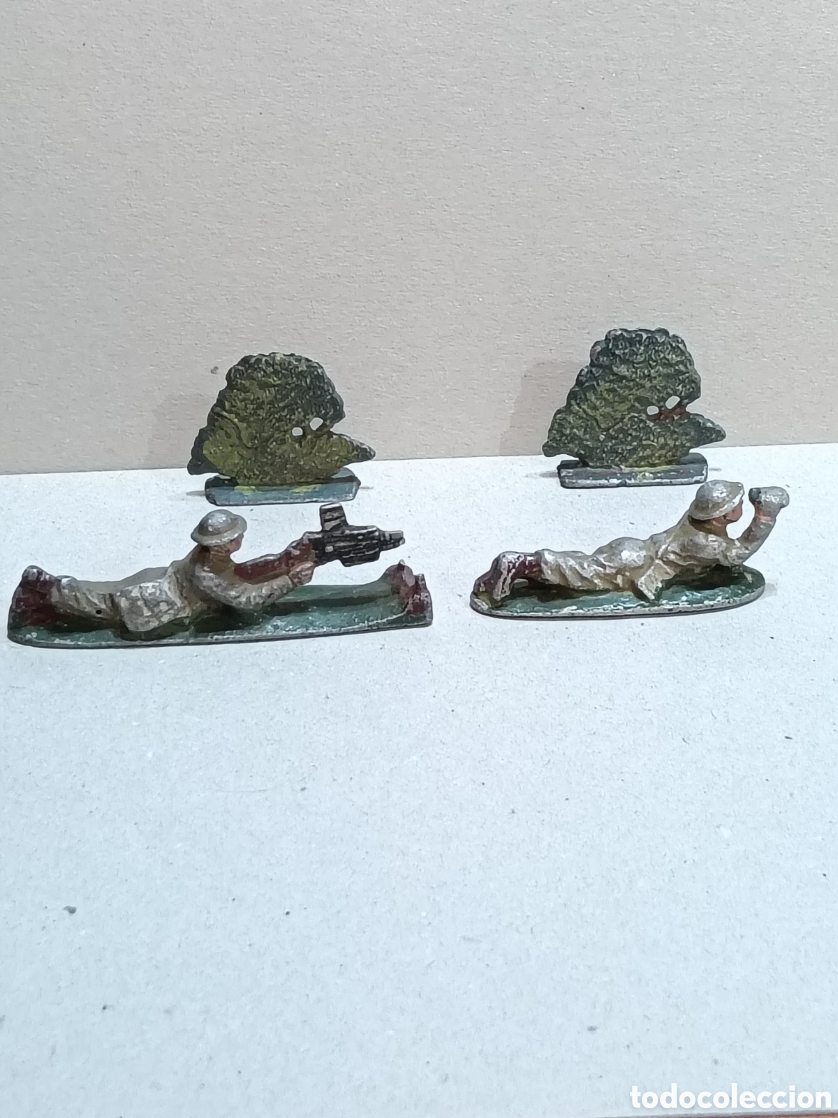 Juguetes antiguos: Figuras en Aluminio de 55 mm