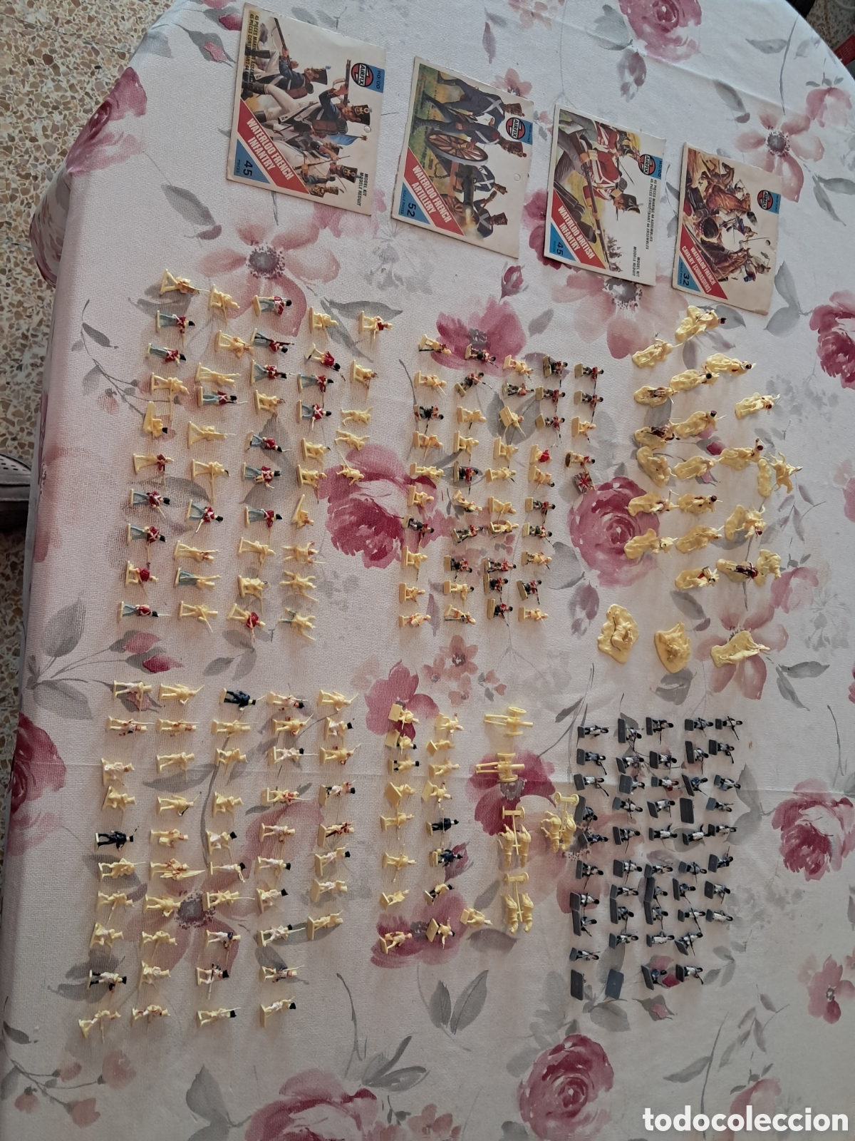 Juguetes antiguos: Soldados airfix batalla waterloo