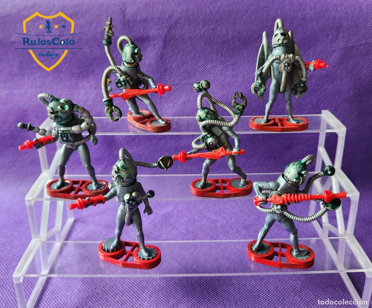 Juguetes antiguos: STARGARDS CYBORGS set de Soldaditos Espaciales Britain's Space Stargard/Alien 1981 ENGLAND