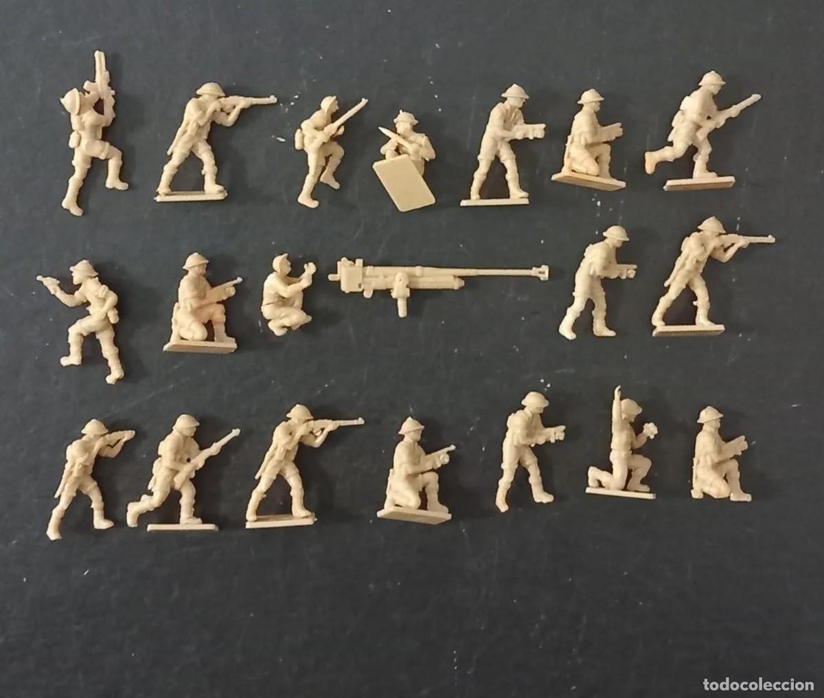 Juguetes antiguos: Reservado h***e !! ESCI 1/72 SOLDADOS INGLESES 8&deg; EJERCITO 8019 EIGHT ARMY BRITISH SOLDIERS RAITOYS