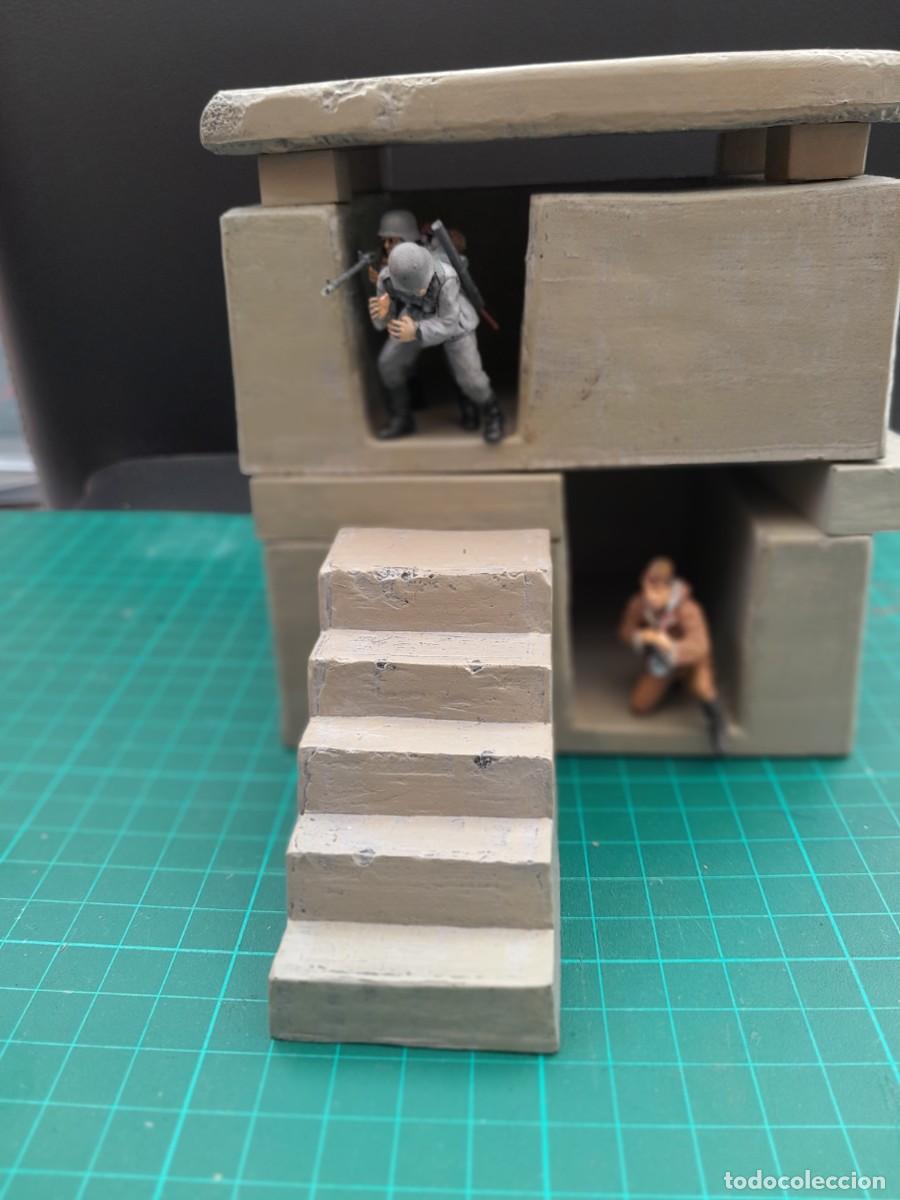 Juguetes antiguos: Bunker WWII E 1/32 2a guerra mundial