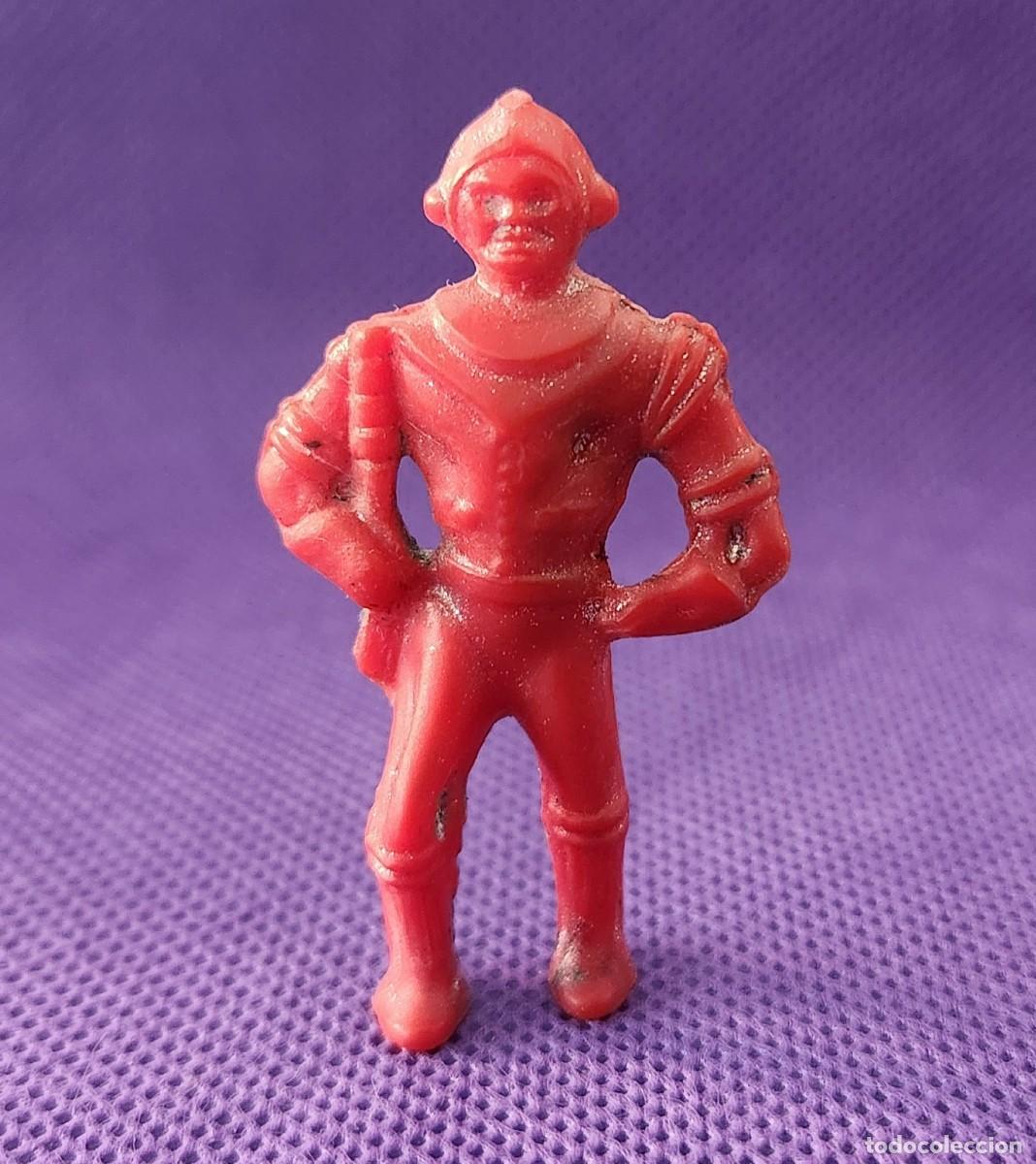 Juguetes antiguos: PLOMBELIANO 50mm SPACE ALIEN #1 Plastico R&iacute;gido soldadito ARGENTINA Plombel 1960