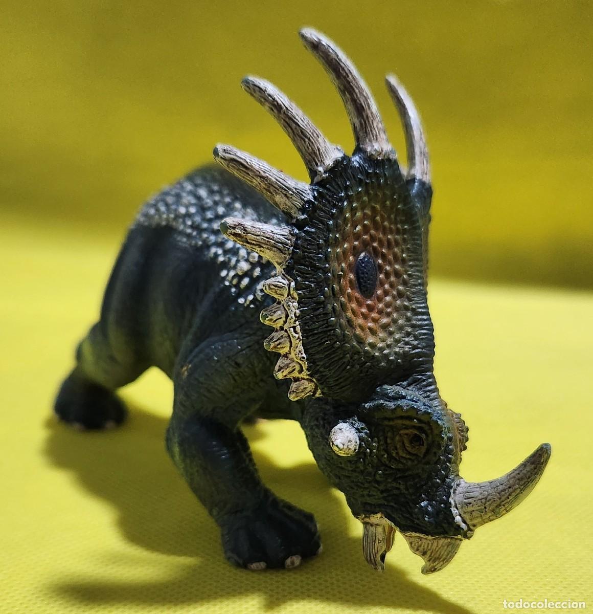 Juguetes antiguos: STYRACOSAURUS figura PVC DINOSAURIO Schleich - Vintage GERMANY 2018 China