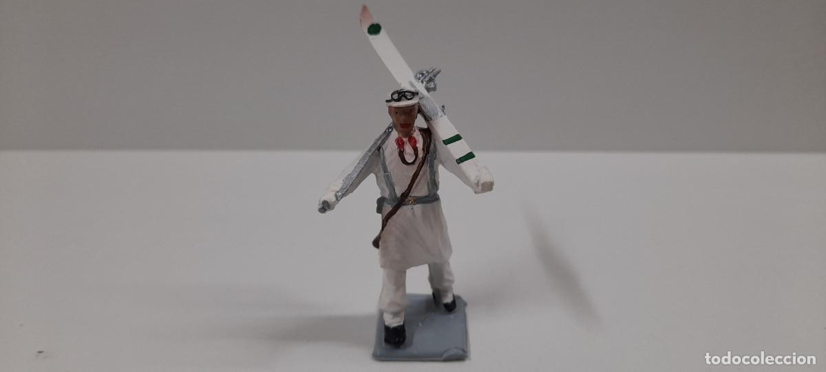 Jeux Anciens: SOLDADO EN DESFILE - ESQUIADORES . REALIZADO POR SOLDIS / GOMARSA . ORIGINAL A&Ntilde;OS 70