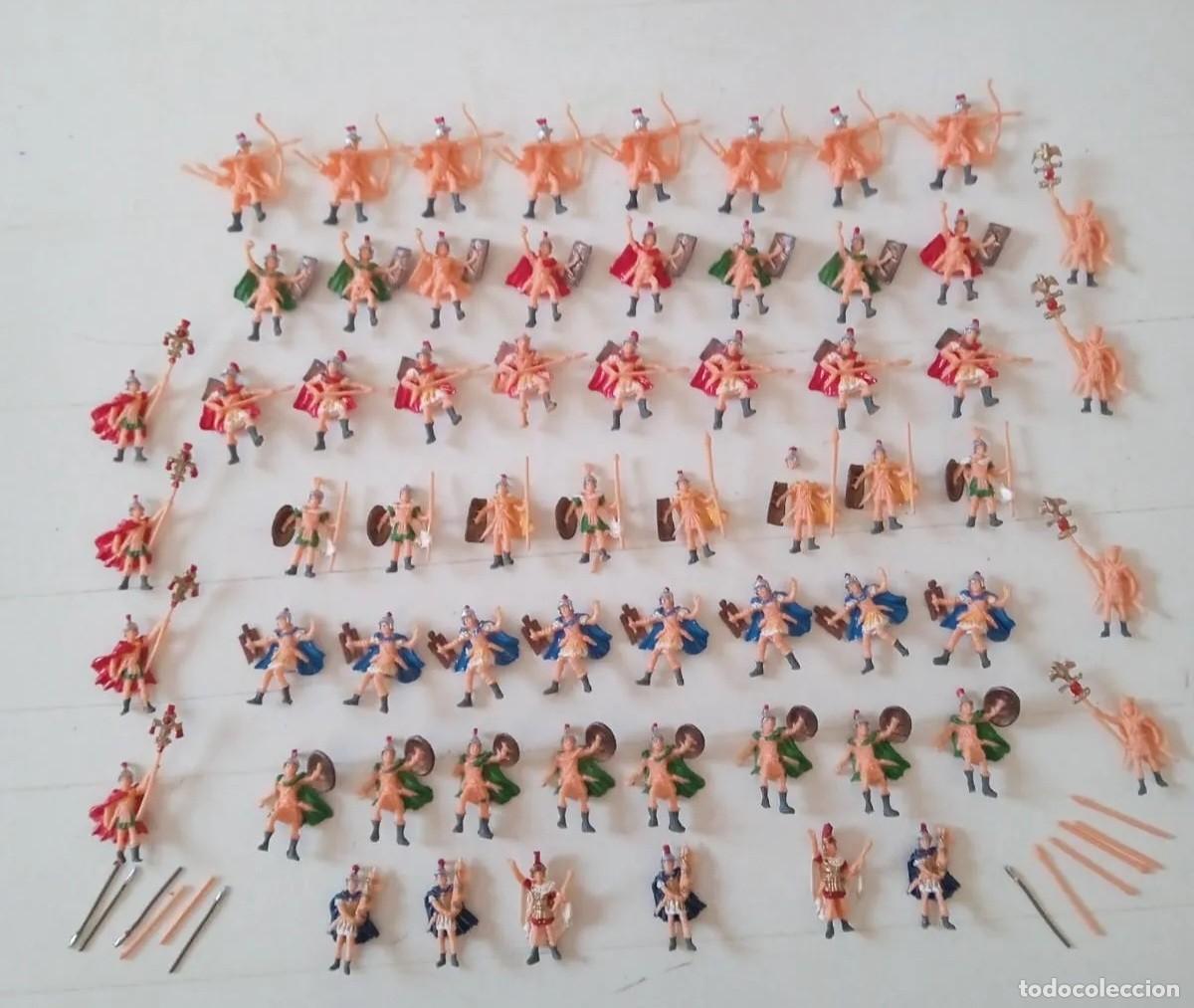 Juguetes antiguos: ATLANTIC H0 HO 1/72 LEGION ROMANA REF 1515 ROMANOS SOLDADOS ORIGINAL A&Ntilde;OS 70 NO NEXUS RTOY