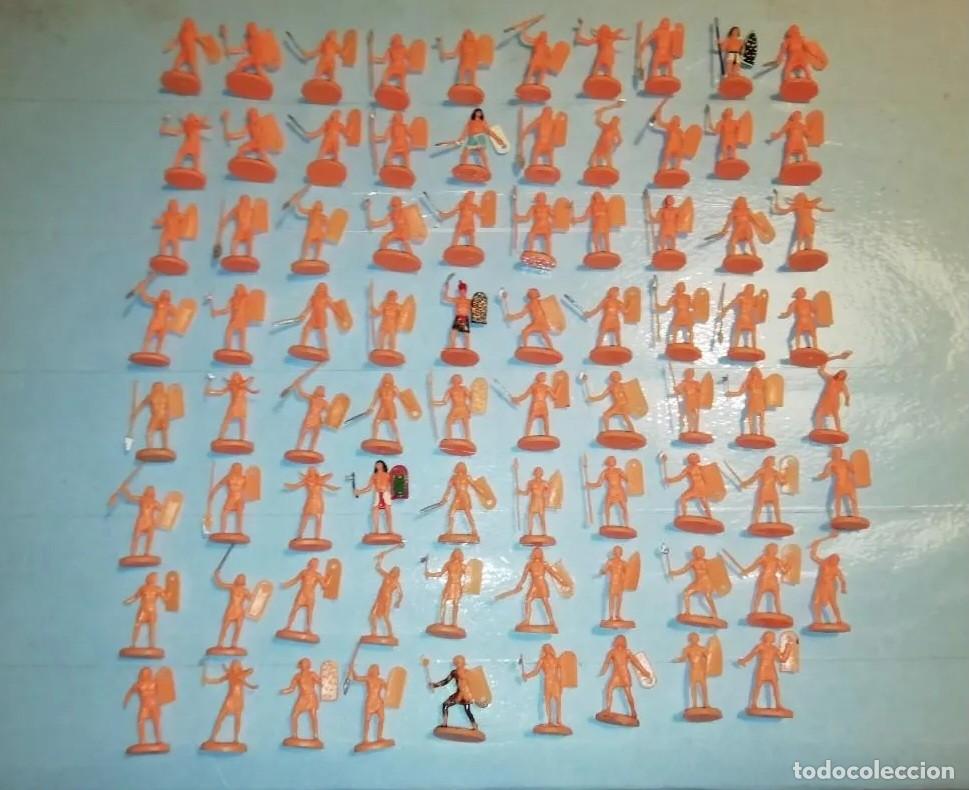 Juguetes antiguos: ATLANTIC H0 HO 1/72 81 SOLDADOS EJ&Eacute;RCITO EGIPCIO REF 1502 ANTIGUO EGIPTO A&Ntilde;OS 70 RTOY