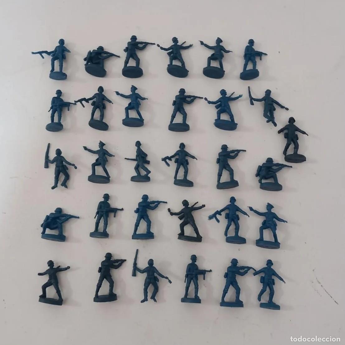 Juguetes antiguos: ATLANTIC H0 HO 1/72 31 SOLDADOS INFANTER&Iacute;A ALEMANA PANZERGRENADIER ALEM&Aacute;NES REF 81 WWII 70'S RTOY