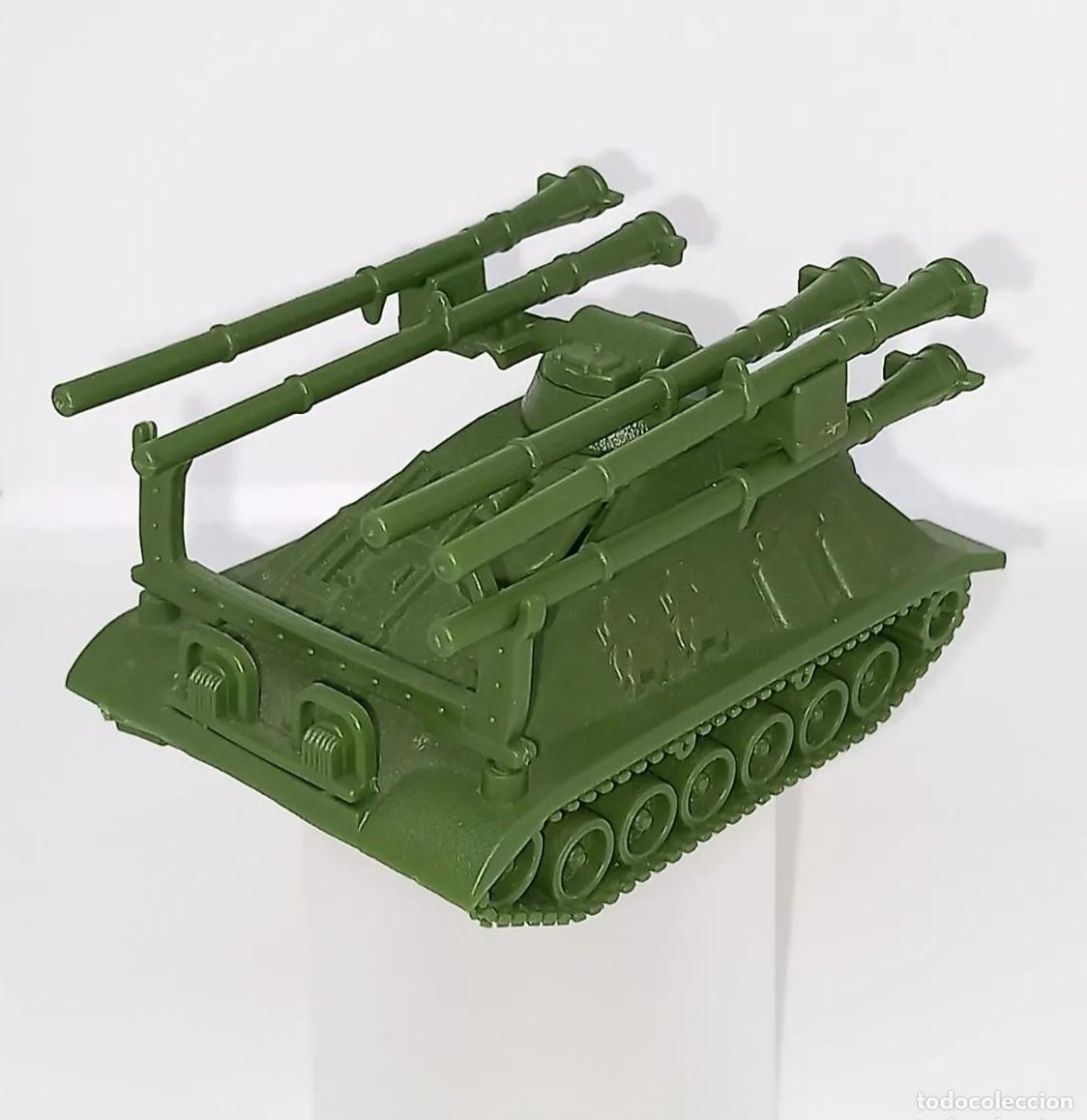 Juguetes antiguos: ATLANTIC H0 HO 1/72 TANQUE AMERICANO ONTOS 6x106 REF 612 RECOILESS RIFLE TANK PARA SOLDADO 70'S RTOY