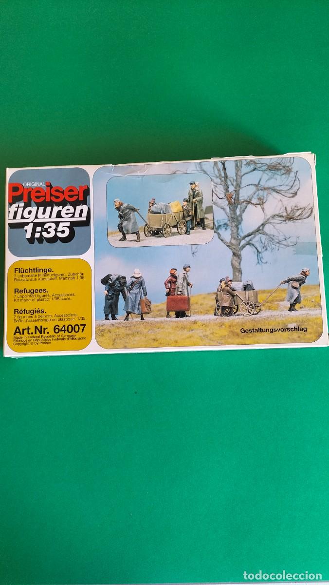 Juguetes antiguos: Preiser escala 1:35 ref. 64007 - REFUGIADOS 1939-45 - Nuevo. Compatible con Tamiya, D
