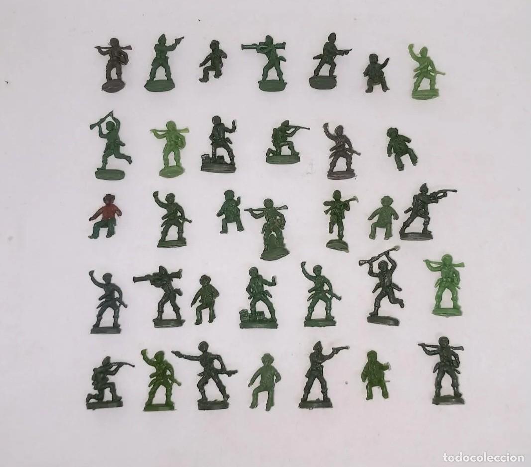 Juguetes antiguos: ATLANTIC H0 HO 1/72 34 SOLDADOS COMANDOS SAN MARCO REF 117 COMMANDOS ORIGINAL A&Ntilde;OS 70 RTOY