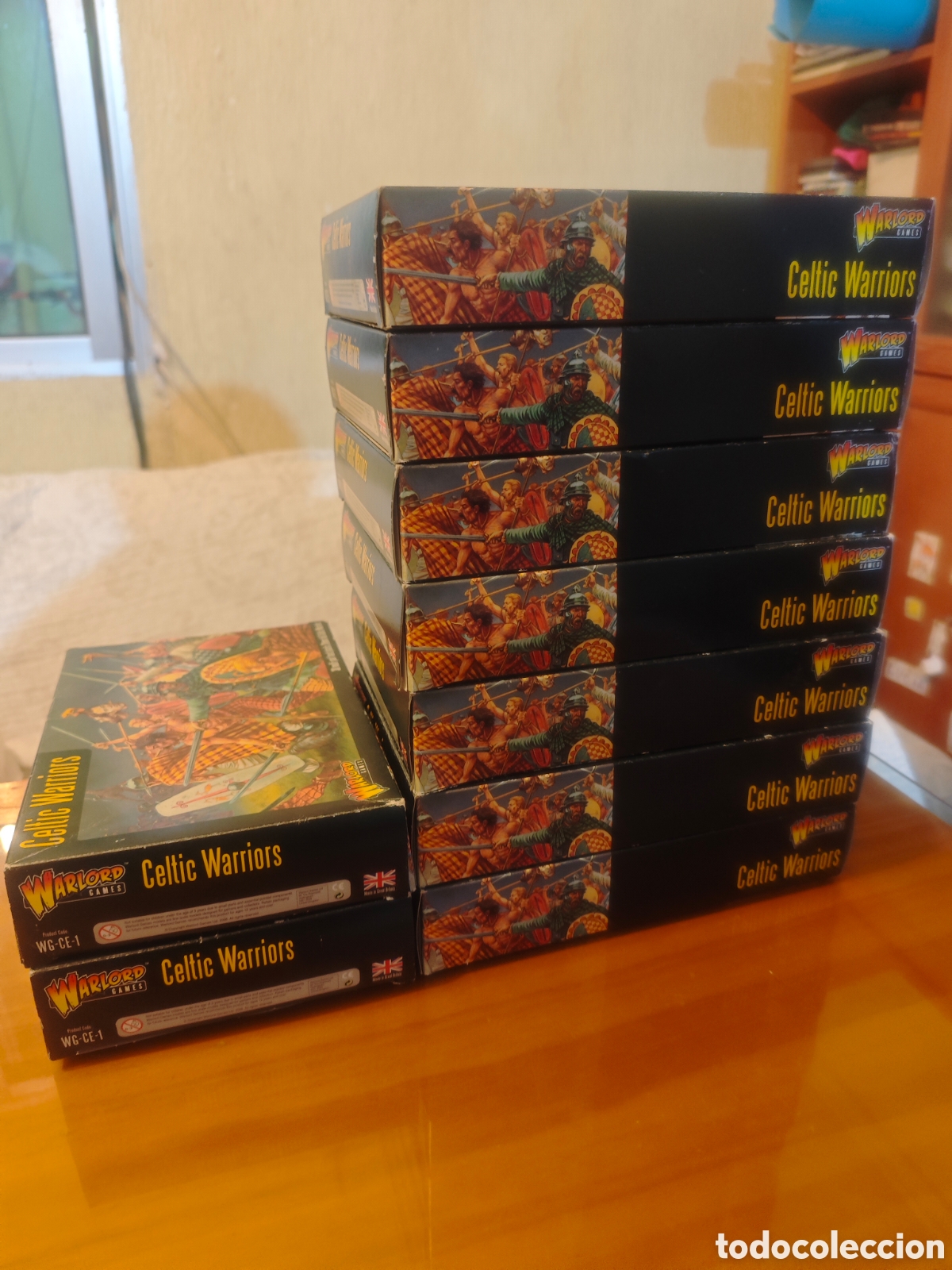 Juguetes antiguos: Lote 10 Juegos Figuras Celtic Warriors.