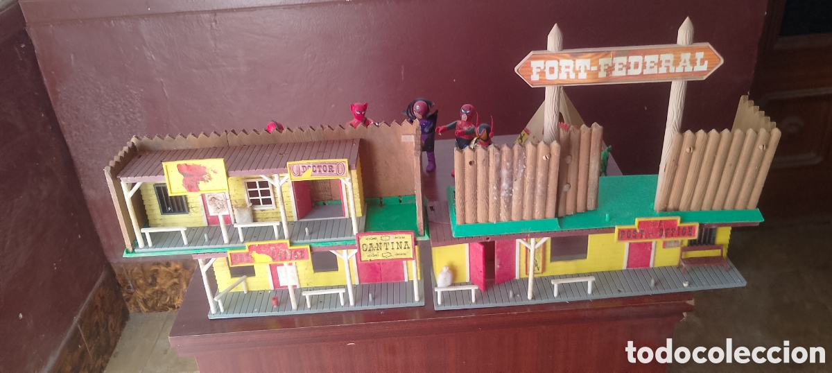 Juguetes antiguos: Rancho juguete far west