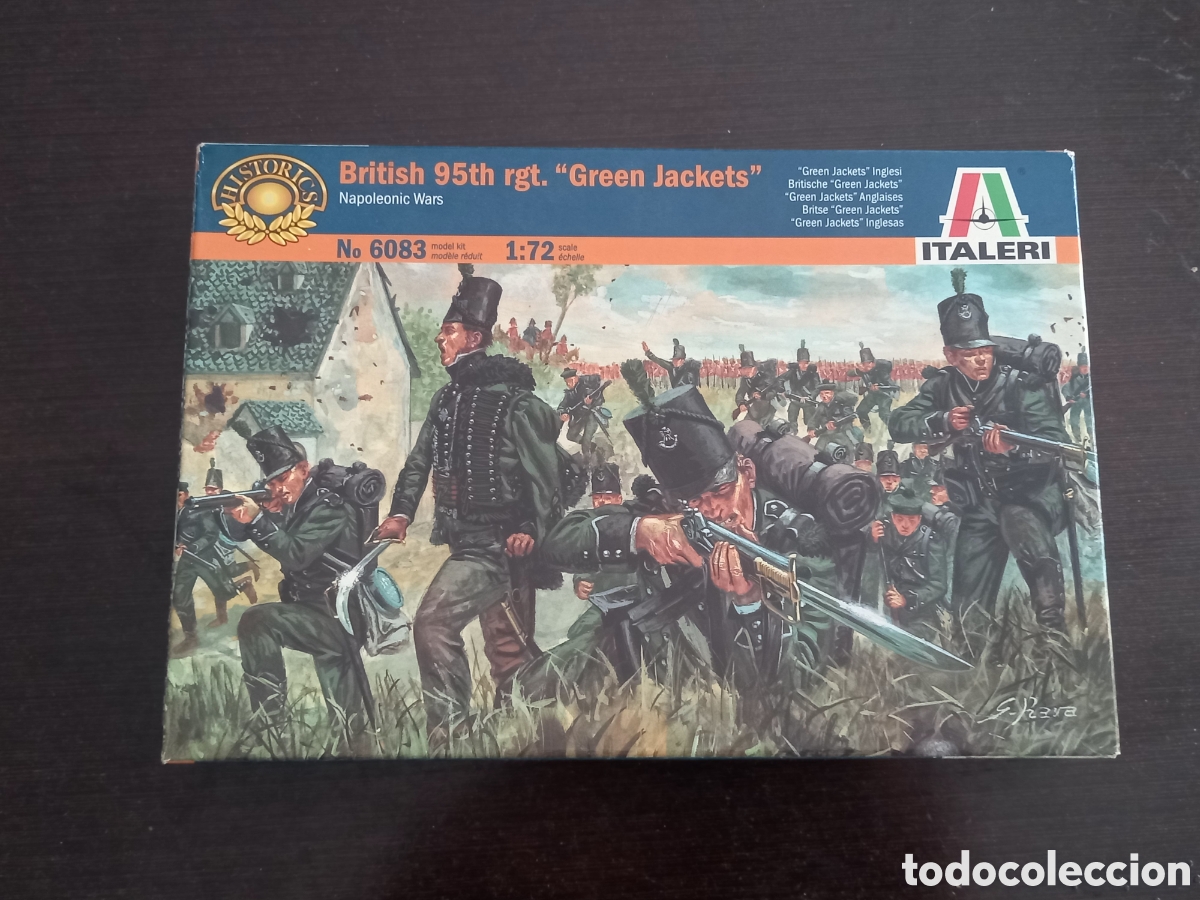 Juguetes antiguos: Italeri 1:72 95 de rifles brit&aacute;nico, guerras napole&oacute;nicas
