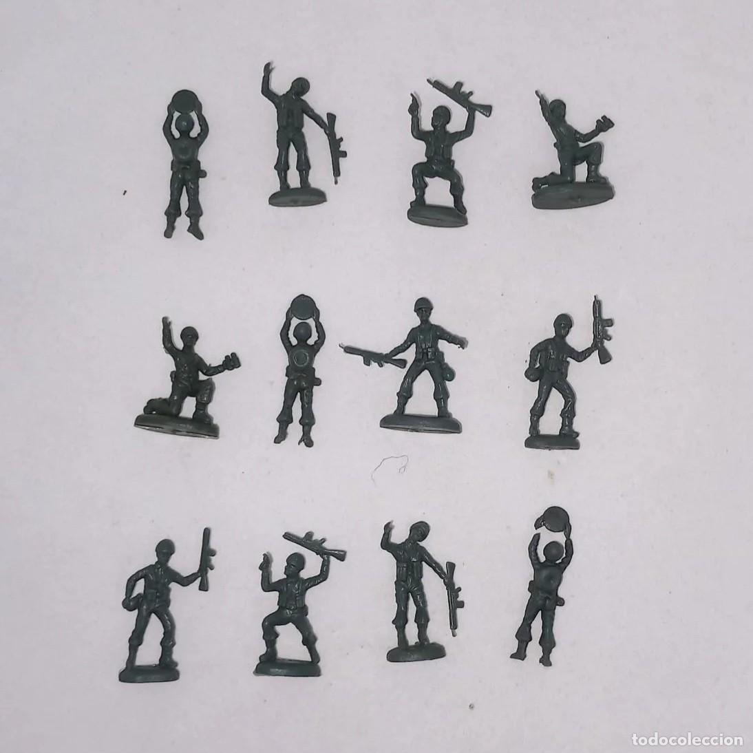 Juguetes antiguos: ATLANTIC 1/72 HO 12 SOLDADOS INFANTER&Iacute;A MODERNA REF. 104 INFANTRY MODERN A&Ntilde;OS 70 RTOY