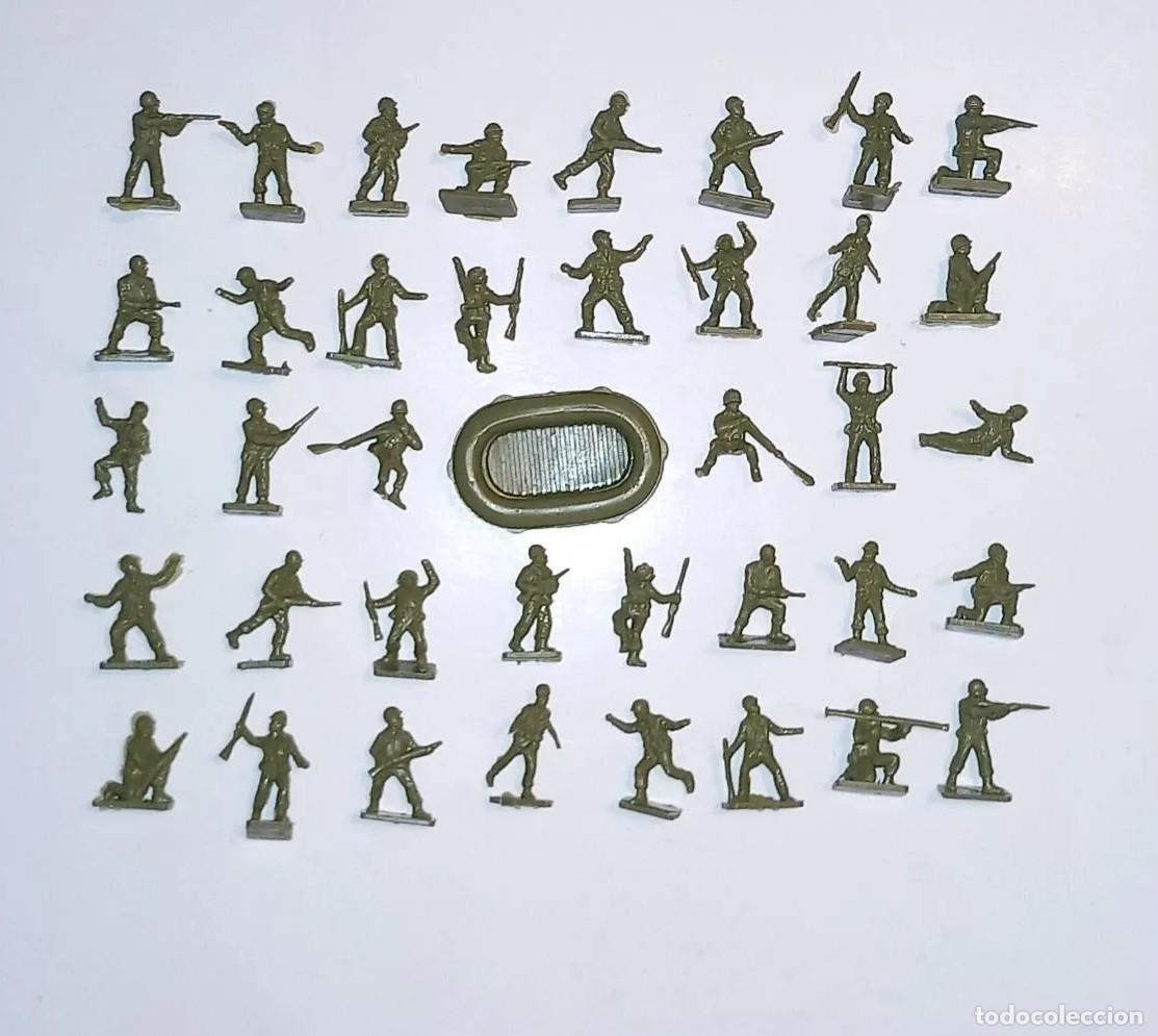 Juguetes antiguos: AIRFIX VINTAGE HO H0 1/72 38 SOLDADOS MARINES AMERICANOS WWII U.S. MARINES US REF T16 60'S RTOY