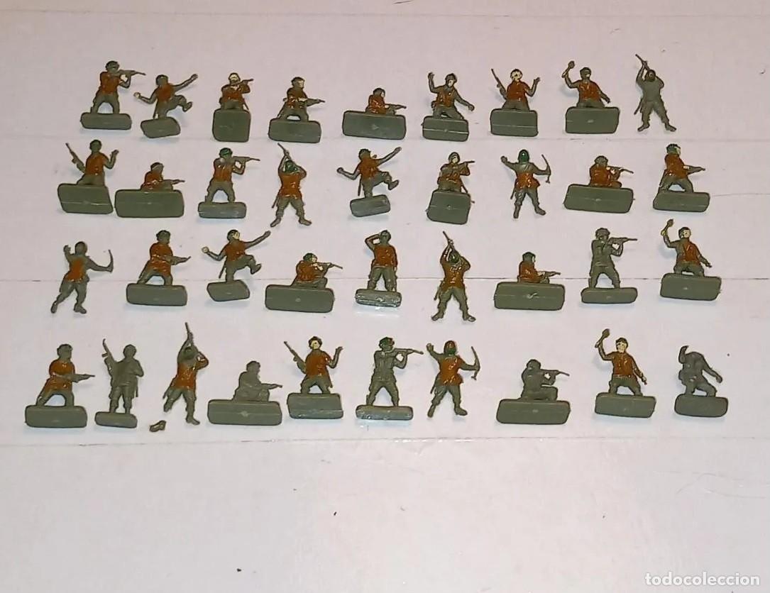 Juguetes antiguos: AIRFIX 1/72 37 SOLDADOS PARACAIDISTAS AMERICANOS REF 01751 WWII US PARATROOPERS A&Ntilde;OS 70 RTOY