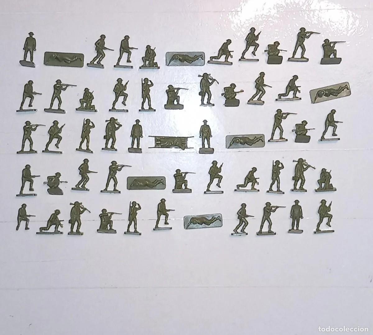 Juguetes antiguos: AIRFIX 1/72 55 SOLDADOS INFANTER&Iacute;A BRIT&Aacute;NICA 2&ordf; GUERRA MUNDIAL INGLESES 01703 BRITISH INFANTRY RTOY