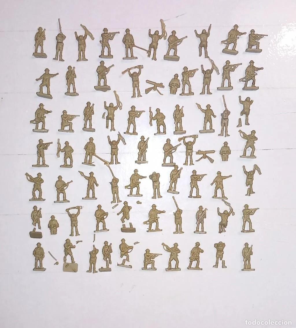 Juguetes antiguos: AIRFIX VINTAGE H0 1/72 68 SOLDADOS INGLESES 8&deg; EJ&Eacute;RCITO BRIT&Aacute;NICO S9 HO WWII EIGHT 8th ARMY 60' RTOY