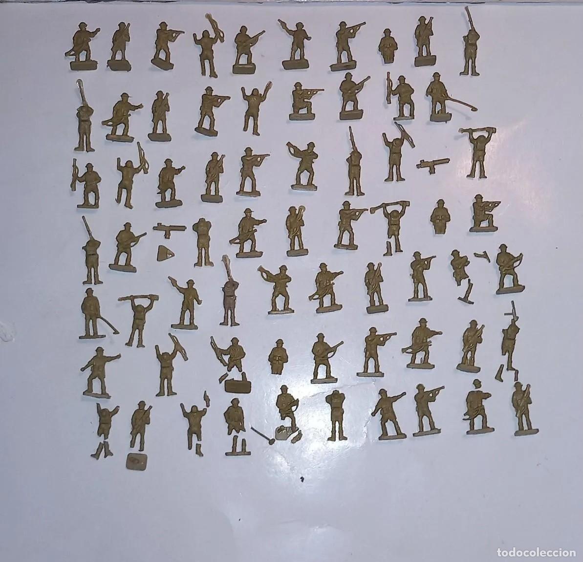 Juguetes antiguos: AIRFIX VINTAGE H0 1/72 66 SOLDADOS INGLESES 8&deg; EJ&Eacute;RCITO BRIT&Aacute;NICO S9 HO WWII EIGHT 8th ARMY 60' RTOY