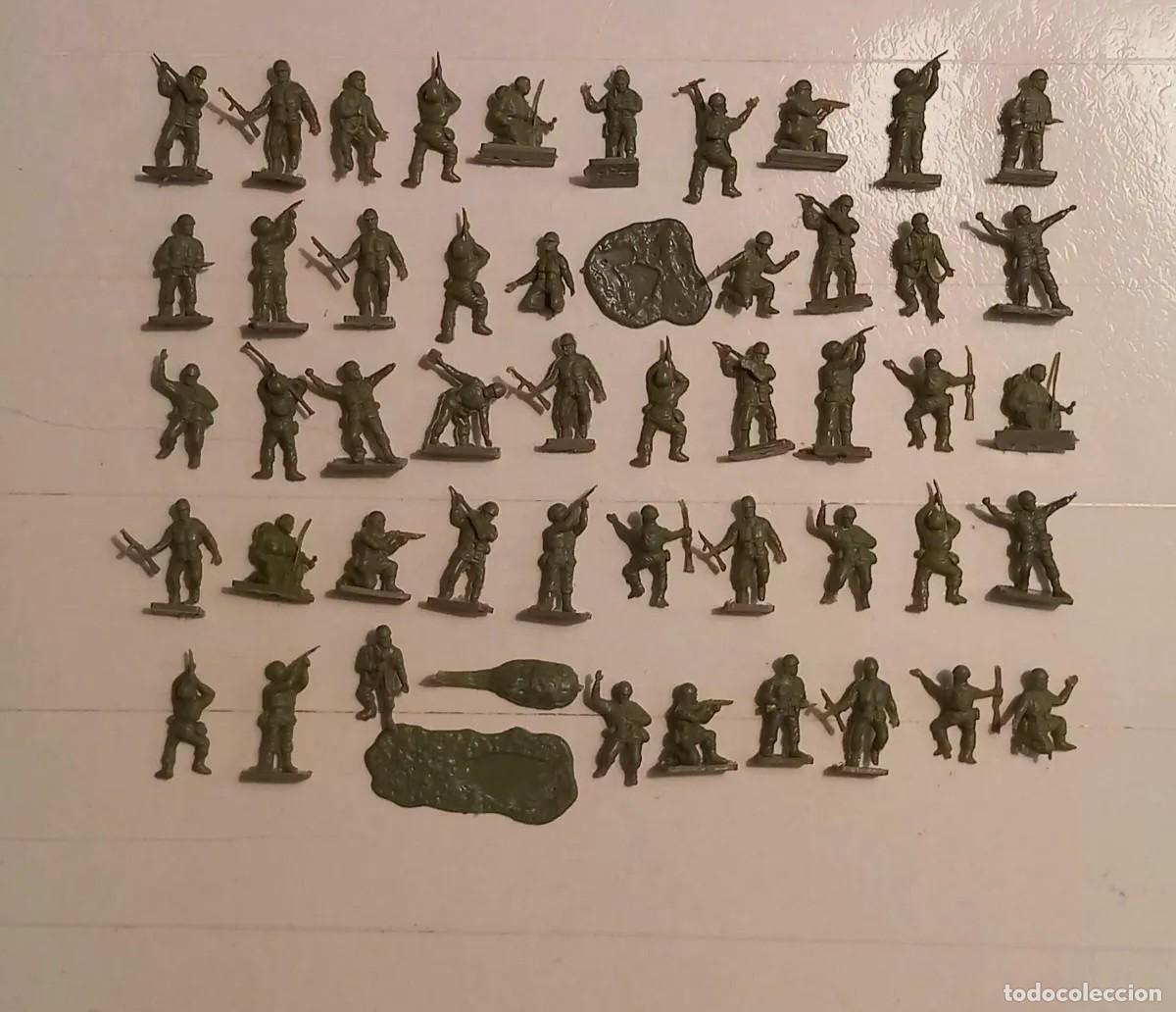 Juguetes antiguos: AIRFIX H0 HO 1/72 48 SOLDADOS PARACAIDISTAS INGLESES BRIT&Aacute;NICOS S23/01723 WWII PARATROOPS 60/70 RTOY