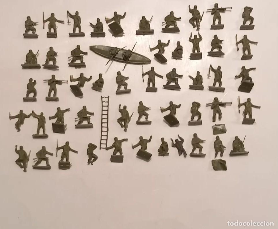Juguetes antiguos: AIRFIX H0-1/72 51 SOLDADO COMANDOS INGLESES 2&ordf; GUERRA MUNDIAL BRIT&Aacute;NICO HO S32 COMMANDOS 60'S RTOY