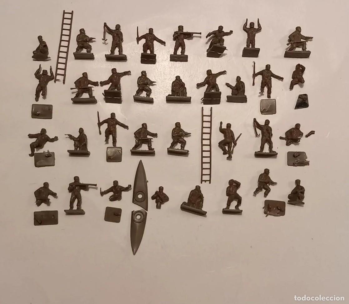 Juguetes antiguos: AIRFIX H0-1/72 33 SOLDADO COMANDOS INGLESES 2&ordf; GUERRA MUNDIAL BRIT&Aacute;NICO HO S32 COMMANDOS 60'S RTOY