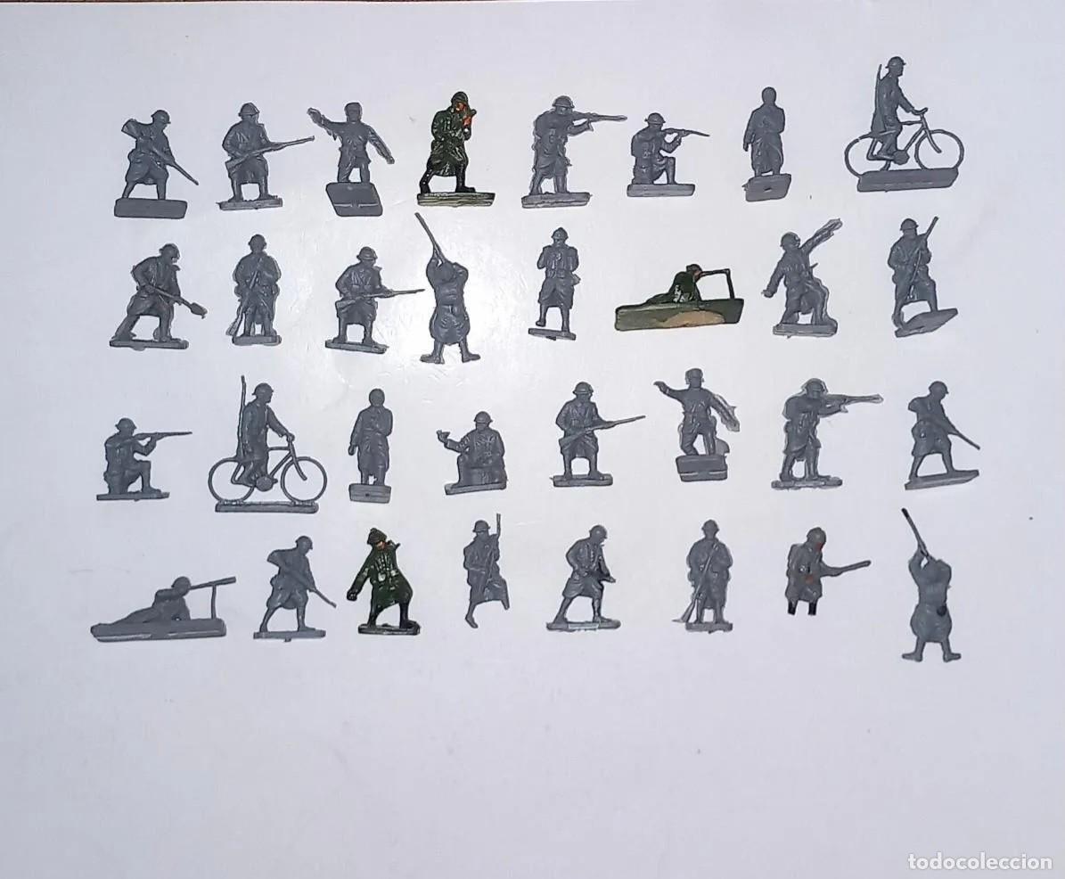 Juguetes antiguos: AIRFIX 1/72 32 SOLDADOS INFANTER&Iacute;A FRANCESA 1&ordf; GUERRA MUNDIAL 01728 WWI FRENCH INFANTRY 70'S RTOY