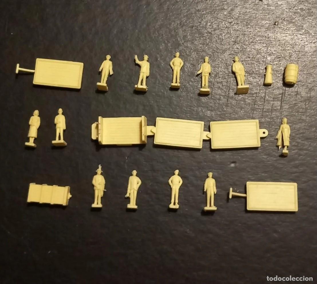 Juguetes antiguos: AIRFIX HO-1/72 FIGURAS ACCESSORIOS ESTACI&Oacute;N TREN 01742 CIVILES IDEAL DIORAMA IBERAMA IBERTREN RTOY