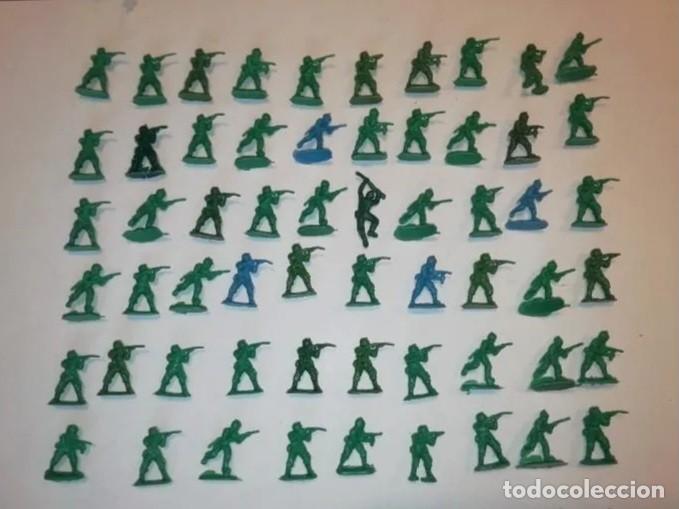 Juguetes antiguos: REPRO COPIA 1/72 59 SOLDADOS AMERICANOS 2&ordf; GUERRA MUNDIAL TIPO MARINES AIRFIX ESCI MATCHBOX ETC RTOY