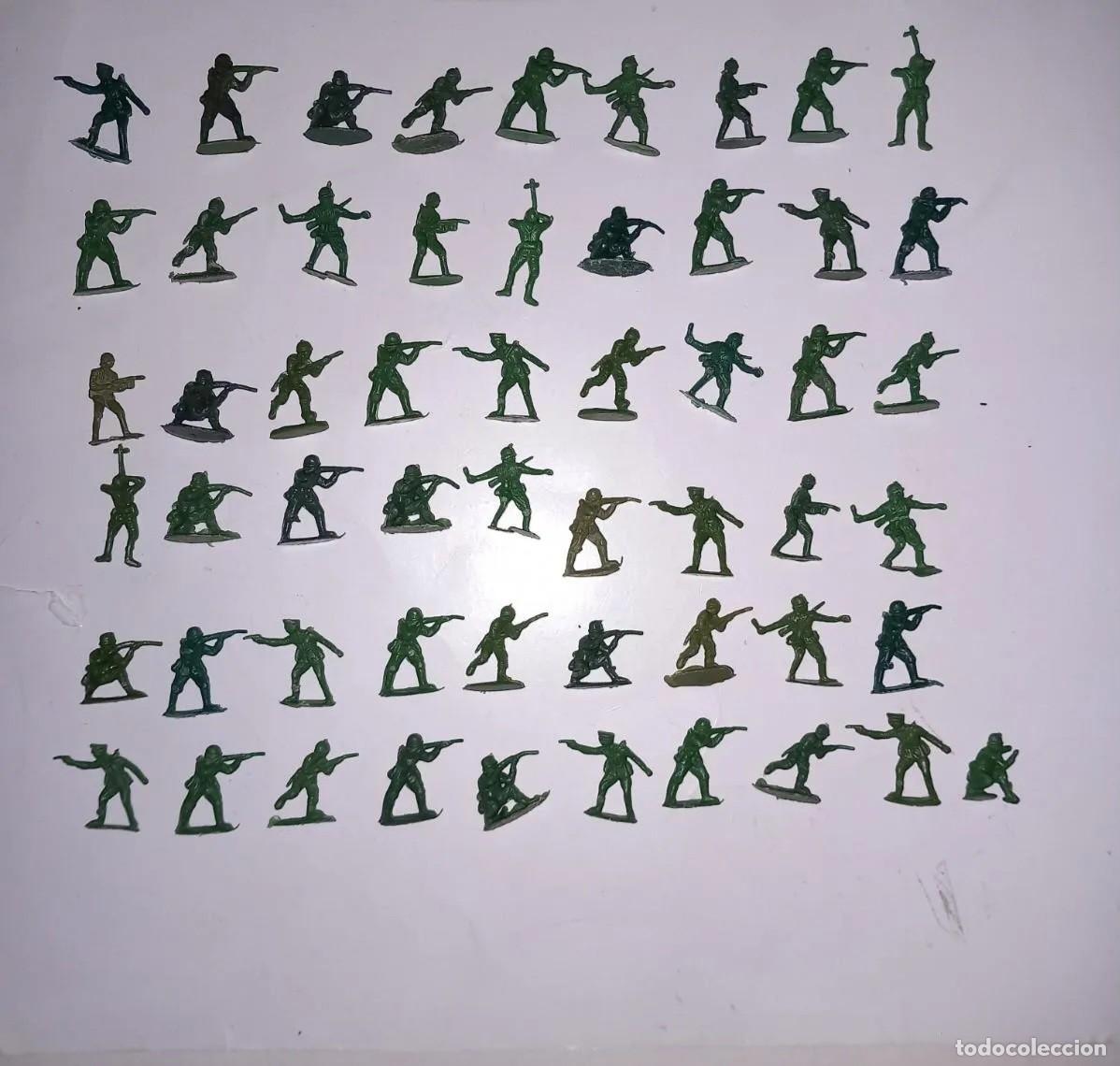 Juguetes antiguos: REPRO COPIA 1/72 AIRFIX 55 SOLDADOS INFANTER&Iacute;A ALEMANA 2&ordf; GUERRA MUNDIAL ESCI REVELL ALEMANES RTOY