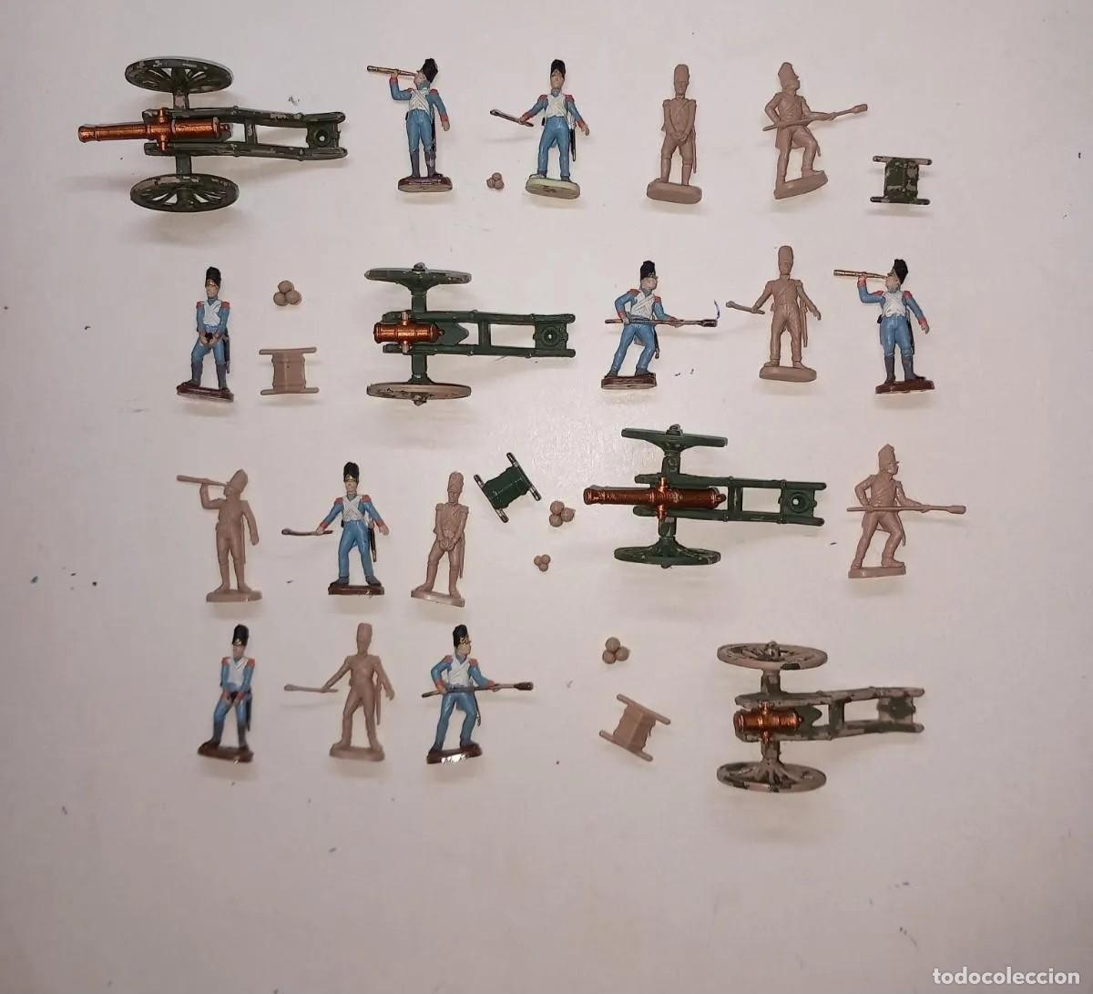 Old Toys: ESCI 1/72 15 SOLDADOS FRANCESES ARTILLER&Iacute;A FRANCESA CA&Ntilde;ON REF 234 GUERRA NAPOLE&Oacute;NICA WATERLOO RTOY