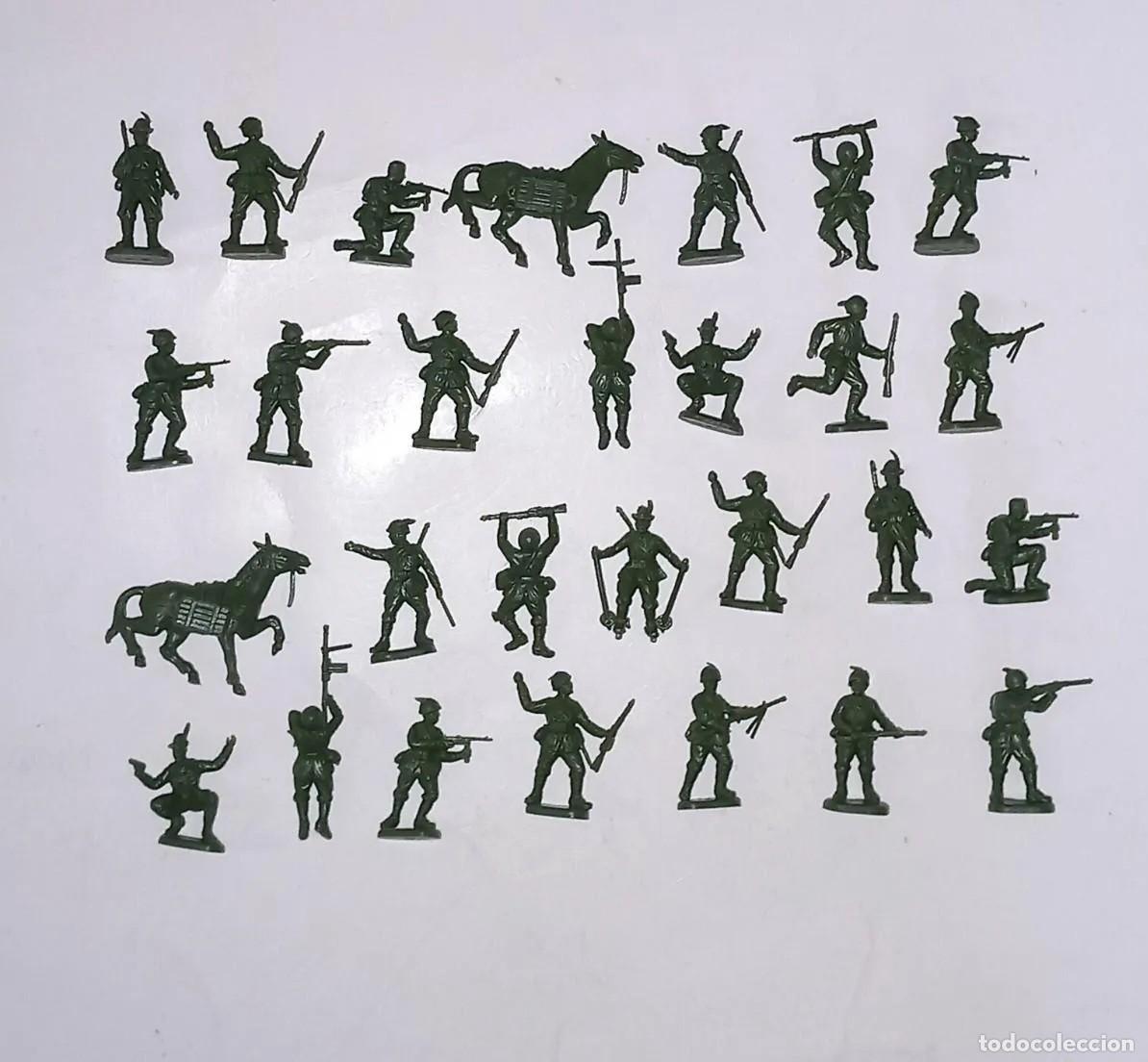 Juguetes antiguos: ESCI 1/72 26 SOLDADOS TROPAS DE MONTA&Ntilde;A ITALIANOS REF 211 II WW ITALIAN MOUNTAIN TROOPS ALPINI RTOY