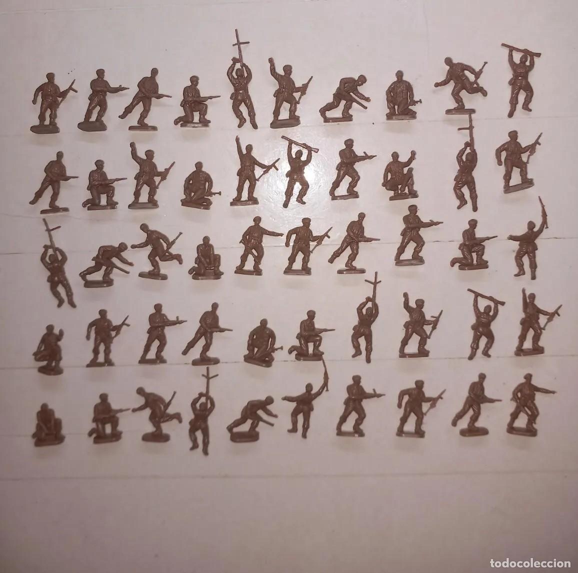 Juguetes antiguos: ESCI 1/72 50 SOLDADOS INGLESES COMANDOS BRIT&Aacute;NICOS DE 2&ordf; GUERRA MUNDIAL 210 BRITISH COMMANDOS RTOY