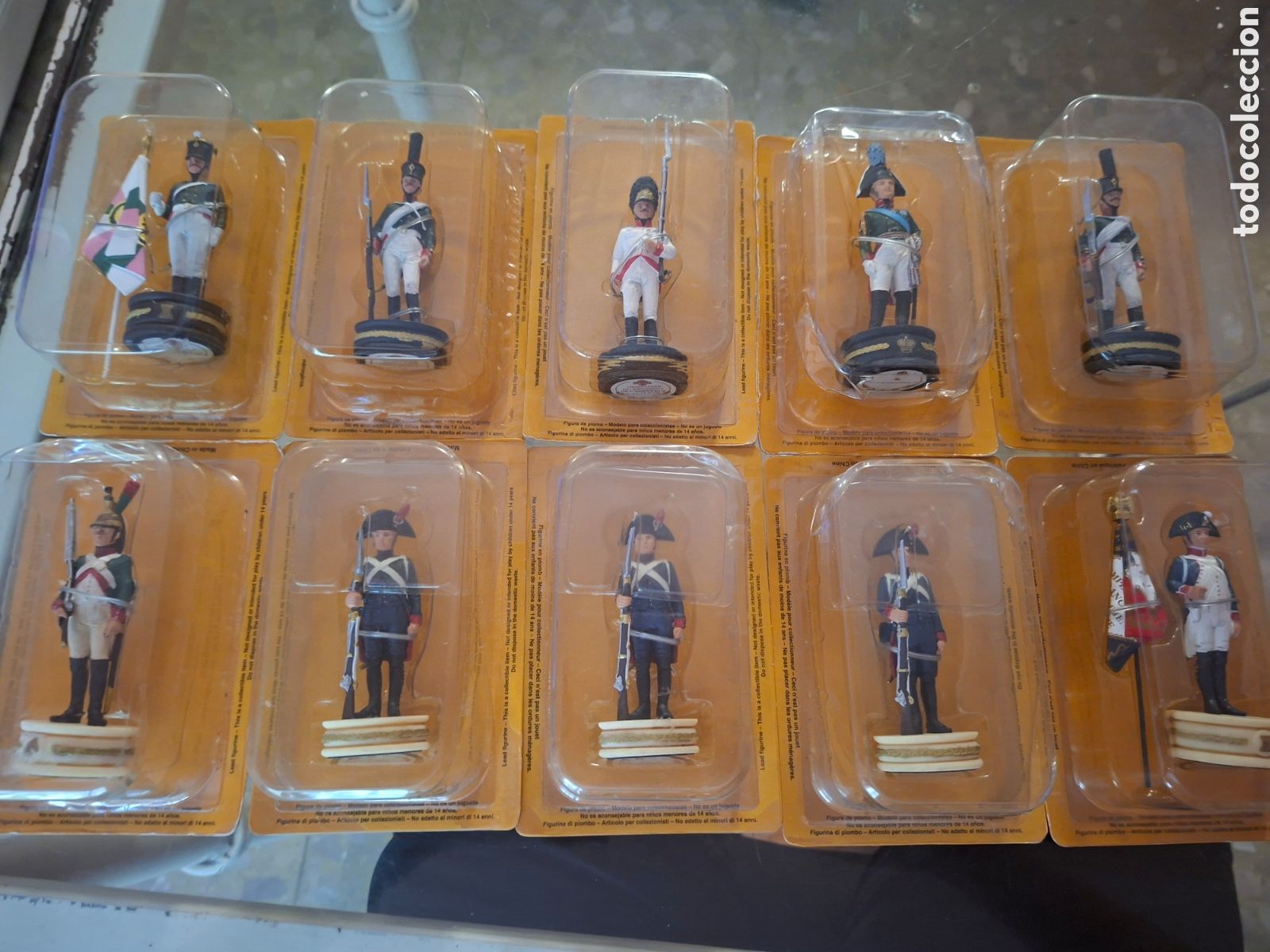 Juguetes antiguos: Magnifico lote de figuras de Ajedrez colecci&oacute;n Guerra Rusa Napole&oacute;nica Altaya