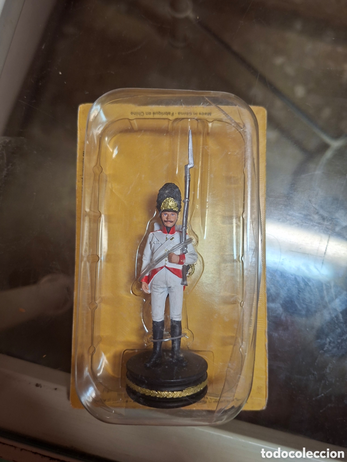 Juguetes antiguos: Magnifica figura de Ajedrez colecci&oacute;n Guerra Rusa Napole&oacute;nica Altaya